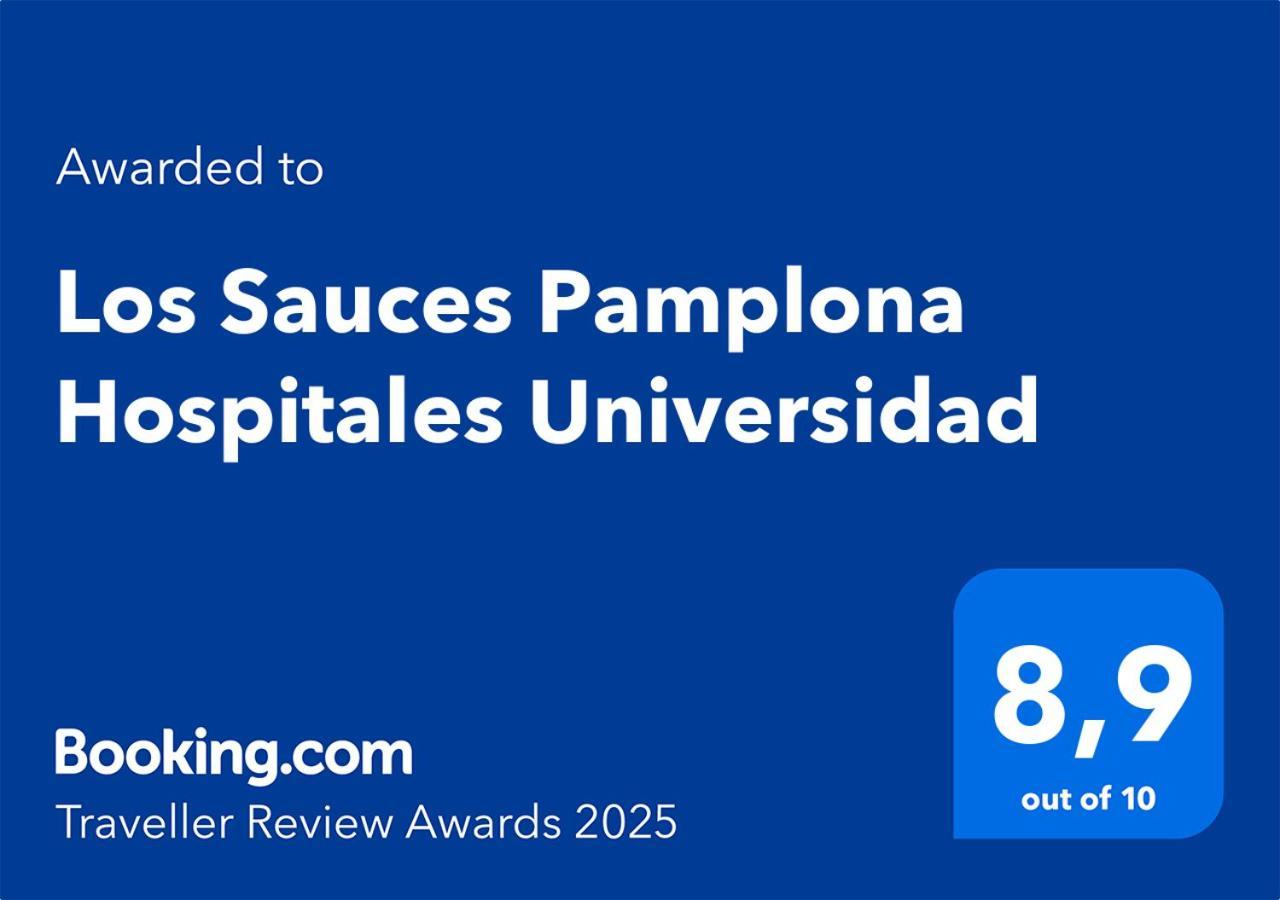 Los Sauces Pamplona Hospitales Universidad Baranain Exterior foto
